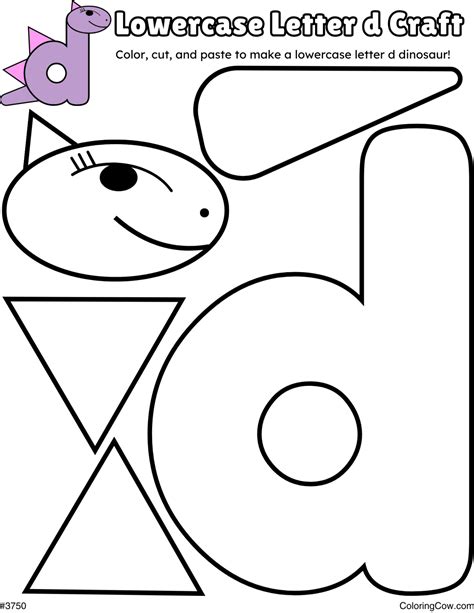Lowercase Letter d Dinosaur Craft - Lowercase Letter J Craft