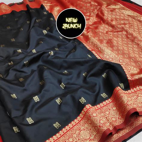 New Launch Silk Saree With Jacquard Work & Rich Pallu