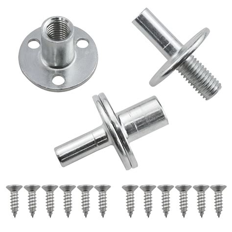 zutisay M12 Metal Bed Post Connector Bedpost Connector M12 Bed Post ...