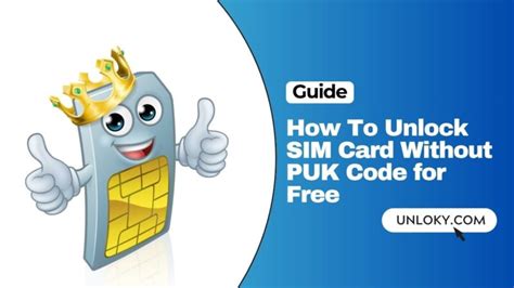 Image result for How to Unlock Sim Card without PUK Code
