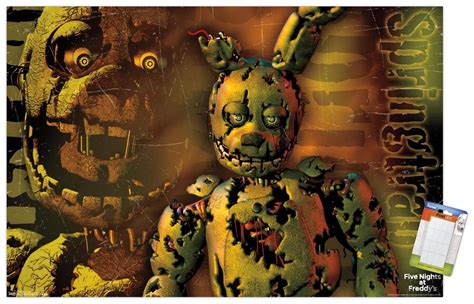 Buy Trends International Five Nights at Freddy's - Springtrap Wall , 22 ...