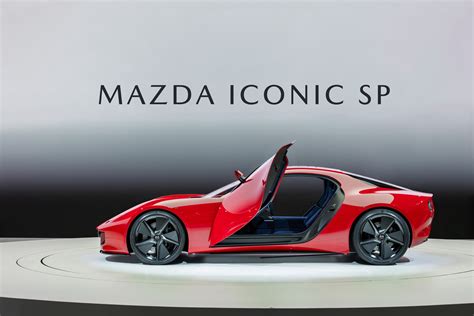 Mazda Iconic SP belooft MX-5 Miata plezier met twee keer zoveel vermogen van een roterende ...