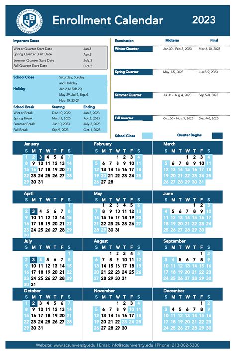 Southern University Academic Calendar