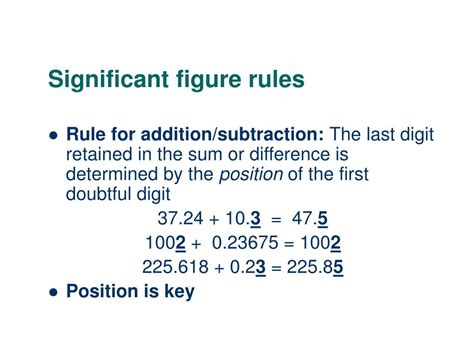Image result for Significant Numbers Rules