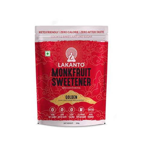 Lakanto Monk Fruit Sweetener | Best Monk Fruit Sweeteners in India
