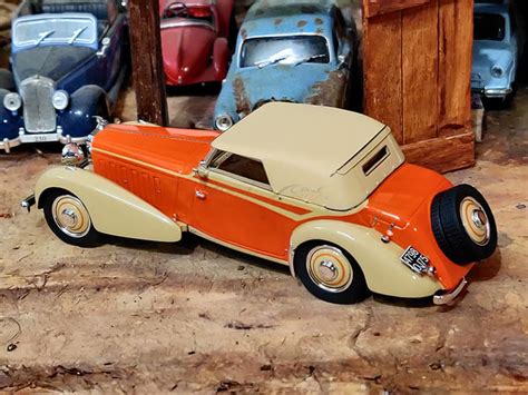 1934 Hispano Suiza J12 Convertible by Vanvooren 1:43 Esval models scale ...