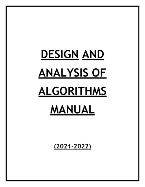 Image result for Algorithm Specification in Daa