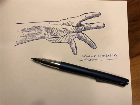 Fountain Pen Drawing at PaintingValley.com | Explore collection of ...