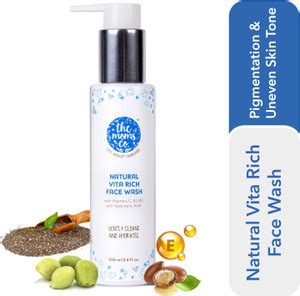 The Moms Co. Natural Vita Rich with Hyaluronic Acid, Vitamins C, B3 and ...