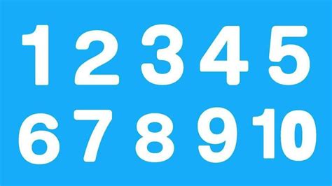 Image result for Counting Numbers Example