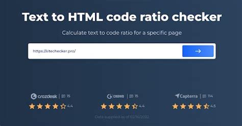 Ratio texte HTML | Gratuit