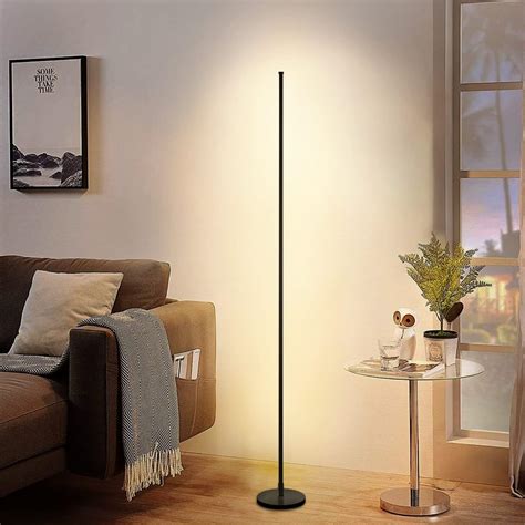 DENGALA Modern Corner Floor Lamp - 3000K-6000K LED Standing Lamp ...