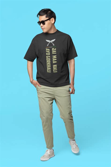 Jai Maa Kali Ayo Gorkhali T-Shirt – Indian Army Gorkha Regiment Tee ...