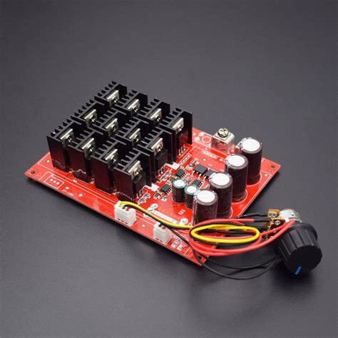 DC 10-50V 60A High Power Motor Speed Controller PWM – REES52