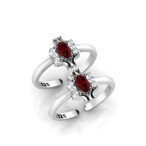 The Rudra Silver Toe Rings – iskiuski.com
