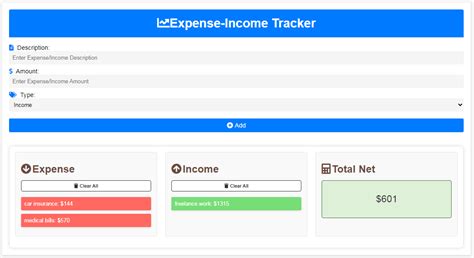 Image result for Buget Tracker JavaScript App