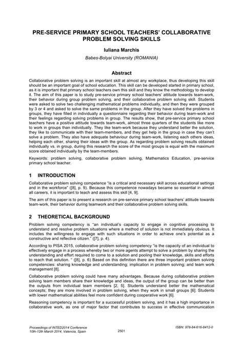 Image result for Collaborative Problem Solving in Primary