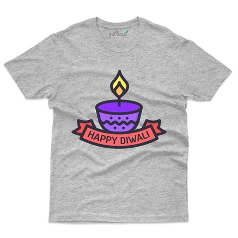 Happy Diwali Celebration Tee T-Shirt - Diwali Collection | Gubbacci
