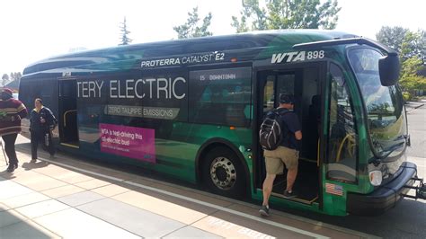 WTA Takes All-Electric Bus for a Five-Month Test-Drive - WhatcomTalk