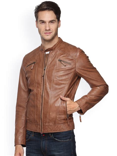 Teakwood Men's Tan Leather Jackets – Teakwood Leathers