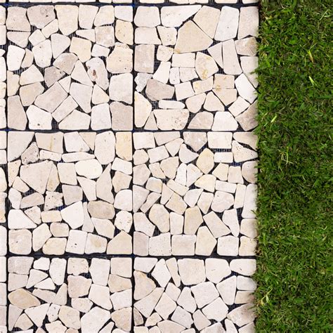 Tuscan Path 4pc Click Floor Tiles