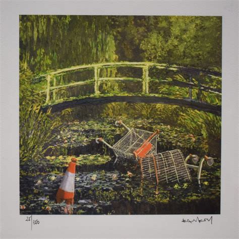 Banksy | Banksy (according to), show Me The Monet, screen printing ...