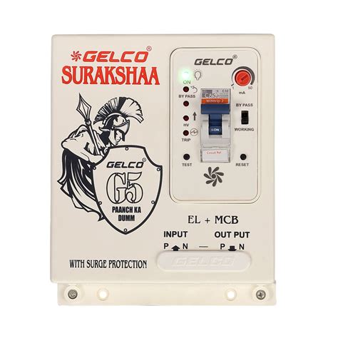 Suraksha Earth Leakage and Miniature Circuit Breaker, Complete Protect ...