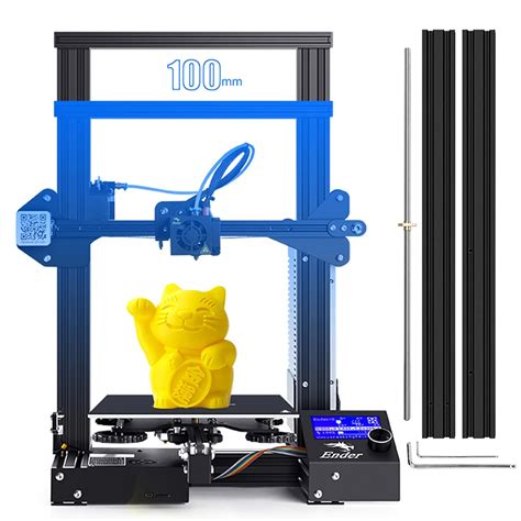 Creality Upgraded Ender 3 Z Axis Profiles Kit for Enlarging Printing ...