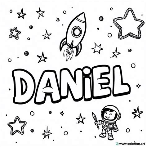 Daniel's coloring page Download or Print for free