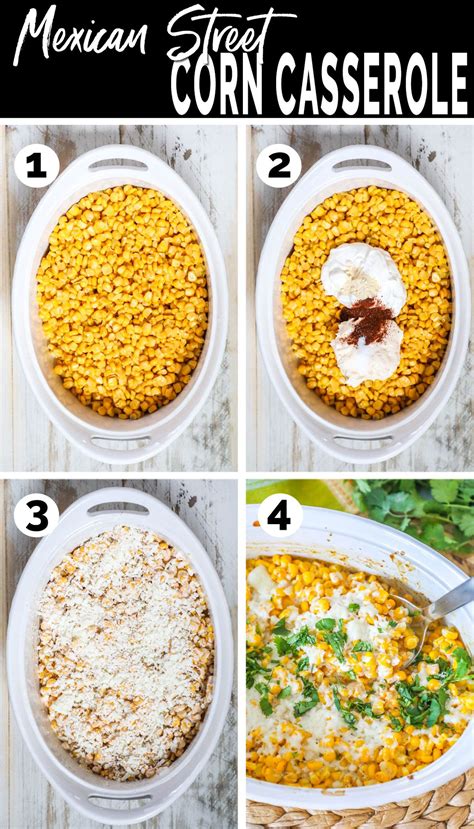 BEST Potluck Side Dish! Mexican Street Corn Casserole Recipe (Elote ...