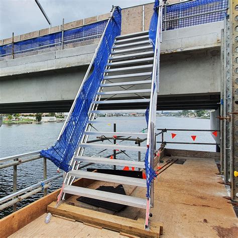 Bridge Work Access - AdjustaStairs