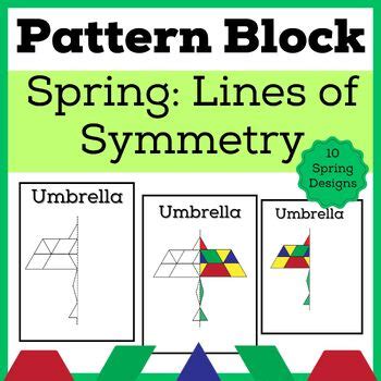 Image result for Spring Pattern Block Templates