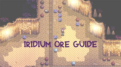 A Complete Iridium Ore Stardew Valley Guide - Player Assist | Game ...