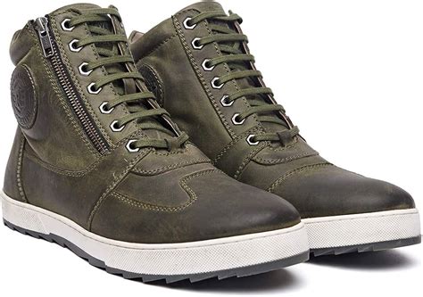Buy Royal Enfield Men's Olive Outdoor Boots - 8 UK (42 EU) (SHOAW1929 ...
