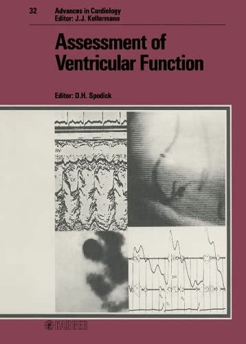 Buy Spodick Advances In Cardiology – Assessment Of ∗ventricular∗ ...