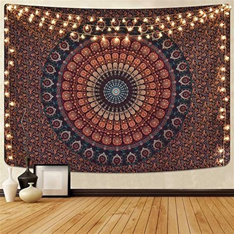 Mandala Bohemian Wall Tapestry Art Decor Blanket Curtain Hanging Home ...