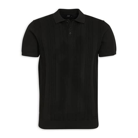 Black Golfer Shirt (3149813) | UZZI