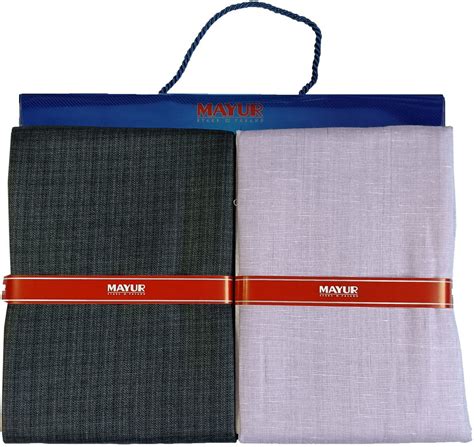 MAYUR Cotton Blend Checkered Shirt & Trouser Fabric – Mansfab