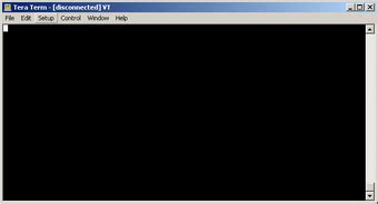 Tera Term Windows 1.0 的图像结果