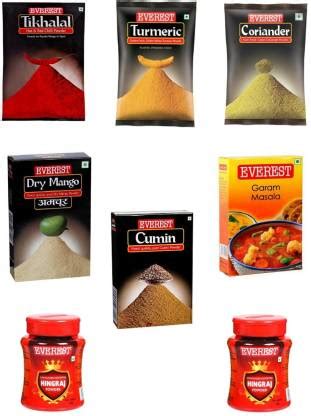 EVEREST Basic Masale Combo Turmeric Powder 200gms+Coriander Powder ...