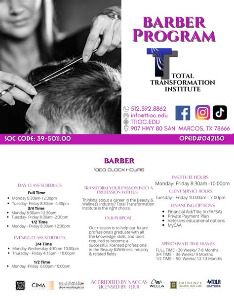 Program Brochures - Ttioc