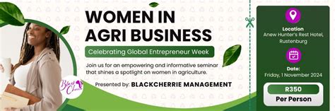 Shining a Spotlight on Women in Agriculture, Anew Hotel Hunters Rest ...