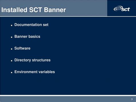 Image result for SCT Banner Tutorial