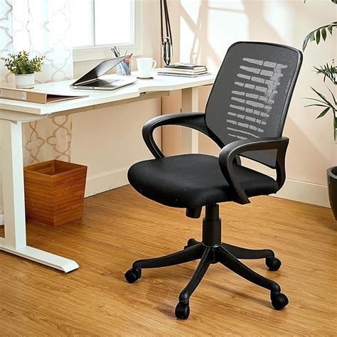 Home and Workplace Comfortable Fabric Office Chair with Adjustable ...