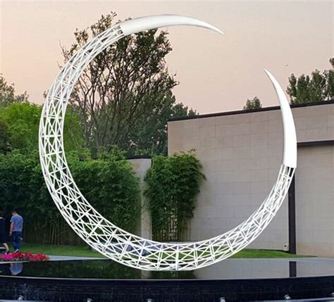 艺术圆环不锈钢雕塑镜面金属园林景观摆件·售楼处案例|手工艺|铁艺|Ochna - 原创作品 - 站酷 (ZCOOL)