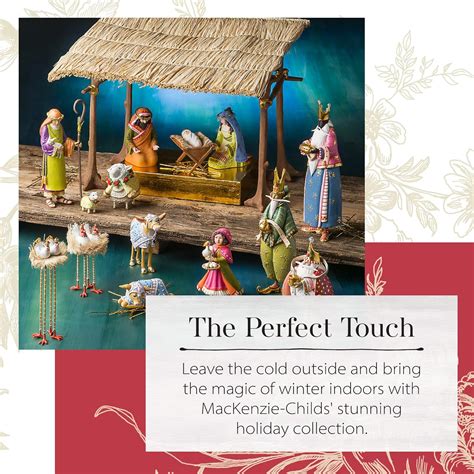 Buy MacKenzie-Childs Patience Brewster Nativity Shepherd and Sheep ...