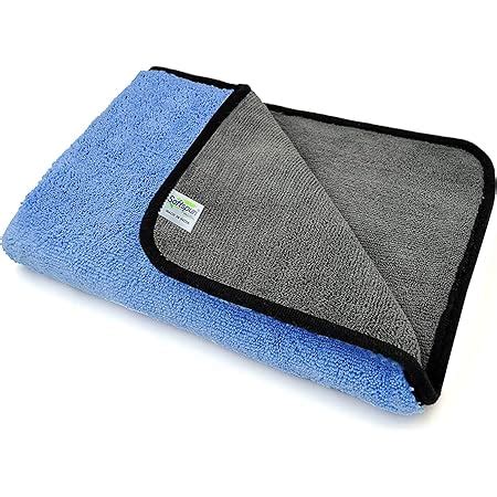 SOFTSPUN 900 GSM, Microfiber Double Layered Cloth 40x40 Cms 2 Piece ...