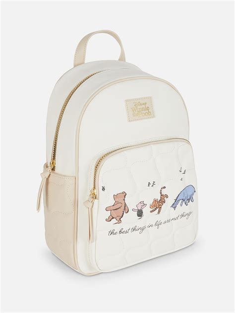 Womens Ecru Disney’s Winnie the Pooh PU Backpack | Primark
