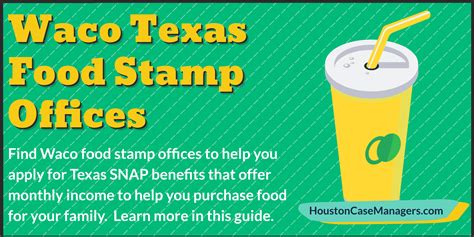 Waco Food Stamps: How To Apply For SNAP Benefits