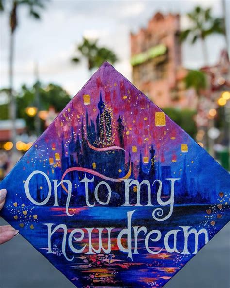 On to my next dream #Disney grad Cap design // follow us @motivation2s ...